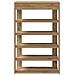Scarpiera Rovere Artigianale 60x30x98 cm in Legno Multistrato - Foto miniatura 4