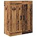 Credenza con cassetto 2 pcs Legno vecchio Legno multistrato - Foto miniatura 7
