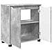 Mobile per lavabo da bagno Grigio cemento 60 x 30 x 60 cm - Foto miniatura 5