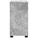 Mobile per lavabo da bagno Grigio cemento 60 x 30 x 60 cm - Foto miniatura 7