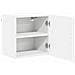 Pensile cucina 2 pcs Bianco 40 x 31 x 40 cm Legno multistrato - Foto miniatura 6