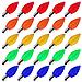 Lampadine Led A Filamento Per Candelabri - Mix Multicolore - Confezione Da 25 - 110v - Base E12 - Foto miniatura 1