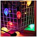 Lampadine Led A Filamento Per Candelabri - Mix Multicolore - Confezione Da 25 - 110v - Base E12 - Foto miniatura 5