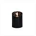 Set Di 3 Candele Led Nere Magiche Senza Fiamma Con Telecomando - Diametro 7,5 Cm - Foto miniatura 2