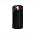 Set Di 3 Candele Led Nere Magiche Senza Fiamma Con Telecomando - Diametro 7,5 Cm - Foto miniatura 4