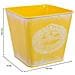 Cestino Giallo In Metallo 14,5x13x10,5 - Foto miniatura 3