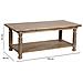 Tavolino In Legno Naturale 120x60x45 - Foto miniatura 3