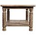 Tavolino In Legno Naturale 120x60x45 - Foto miniatura 5