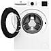 b100 MWBM8147EB: Lavatrice 8kg, classe A-10%, 1400giri, linea estetica NX, motore inverter, Display Touch, colore Bianco, oblò Nero, tecnologia EnergySpin™, Funzione a Vapore - Foto miniatura 4