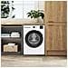 b100 MWBM8147EB: Lavatrice 8kg, classe A-10%, 1400giri, linea estetica NX, motore inverter, Display Touch, colore Bianco, oblò Nero, tecnologia EnergySpin™, Funzione a Vapore - Foto miniatura 10