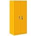 Armadio Giallo senape 60 x 40 x 140 cm Acciaio - Foto miniatura 1