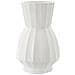 Vaso Decorativo Vkh827-bianco-poliresina-24x24x41 Cm - Foto miniatura 1