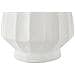 Vaso Decorativo Vkh827-bianco-poliresina-24x24x41 Cm - Foto miniatura 5