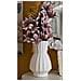 Vaso Decorativo Vkh827-bianco-poliresina-24x24x41 Cm - Foto miniatura 6