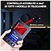 Rilevatore Microspie 5 In 1 Portatile Rileva Telecamere Wifi Microfoni Wireless Gps Tracker Con 8 Livelli Sensibilità, Ai Avanzata & 25h Autonomia (s119 Slim) - Foto miniatura 2