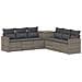 Set di divani 7 pcs Grigio e Grigio Scuro - Foto miniatura 1