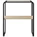 Tavolo consolle Rovere Sonoma 80 x 42,5 x 70 cm - Foto miniatura 4