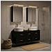 Set di mobili per il bagno 5 pcs Rovere Nero - Foto miniatura 2