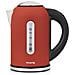 Bollitore elettrico programmabile BOE54 1,7 L Acciaio inox, Termostato regolabile 40-100°C, Mantenimento in caldo, 220W, rosso - Foto miniatura 1