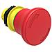 Lpcb6644 Pulsante Fungo Rosso Sgancio Rotaz. 40mm - Foto miniatura 1