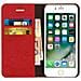 Custodia Portafoglio Vintage In Pelle Per Apple Iphone 7 E 8 - Rossa - Foto miniatura 8