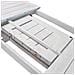 Set Tavolo Giardino Allungabile Rettangolare 150/200 X 90 Con 6 Sedie In Legno Di Acacia Bianco Per Esterno - Foto miniatura 2