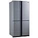 Frigorifero 4 Porte SJEX820PSL Total No Frost Classe G Capacità Netta 605 Litri Colore Argento - Foto miniatura 1