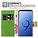Custodia Compatibile Con Samsung Galaxy S9 Plus In Verde Erbe - Coperchio Protettiva Con Chiusura Magnetica, Funzione Stand E Tasca Per Le Carte - Foto miniatura 8