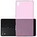 Custodia Compatibile Con Sony Xperia Z3 Plus / Z4 In Rosa Transparente - Coperchio Protettivo In Silicone Tpu Flessibile - Foto miniatura 1