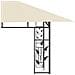 Gazebo Con Zanzariera 4x3x2,73 M Crema 180 G / m² - Foto miniatura 5