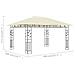 Gazebo Con Zanzariera 4x3x2,73 M Crema 180 G / m² - Foto miniatura 6
