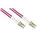Cavo Fibra Ottica Lc A Lc Multimode Duplex Om4 50/125 Mt. 3 Bending Insensitive Lszh - Foto miniatura 3