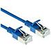 Blue 0.25 Meter Lszh U /ftp Cat6a Datacenter Slimline Patch Cable Snagless With Rj45 Connectors (dc7652) - Foto miniatura 2