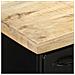 Credenza 140x38x76 Cm In Legno Di Mango Grezzo - Foto miniatura 2