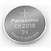 CR2016, Litio, 3V, 90 mAh, 1,6g (0.0564 oz)  - Foto miniatura 1