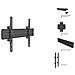 MBW1U 65" Nero supporto da parete per tv a schermo piatto - Foto miniatura 6