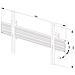 MBW1U 65" Nero supporto da parete per tv a schermo piatto - Foto miniatura 7