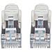 ICOC R7-7SS-150 - Cavo Patch Cat. 7 Plug RJ45 6A S / FTP LSZH 15m Grigio - Foto miniatura 2