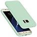 Custodia Compatibile Con Samsung Galaxy S7 In Liquid Verde Chiaro - Coperchio Protettivo In Silicone Tpu Flessibile - Foto miniatura 1