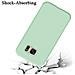 Custodia Compatibile Con Samsung Galaxy S7 In Liquid Verde Chiaro - Coperchio Protettivo In Silicone Tpu Flessibile - Foto miniatura 4