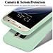 Custodia Compatibile Con Samsung Galaxy S7 In Liquid Verde Chiaro - Coperchio Protettivo In Silicone Tpu Flessibile - Foto miniatura 5