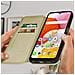 Custodia Per Samsung Galaxy A14 5g E 4g Portafoglio Funzione Supporto Video Oro - Foto miniatura 4