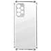 Cover Per Samsung Galaxy A53 5g Silicone Angoli Rinforzati Trasparente - Foto miniatura 1