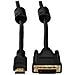 AK-AV-11 cavo e adattatore video 1,8 m HDMI tipo A (Standard) DVI-D Nero - Foto miniatura 3