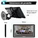 Bluetooth Navigatore Auto Con Telecamera Di Retromarcia, 7 Pollici Gps Navigatore Camion Autobus Taxi, Avviso Traffico Vocale, Limite Di Velocità, Aggiornamenti Gratuiti Delle Mappe A Vita - Foto miniatura 2