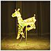 Renna Luminosa Natalizia Addobbo Per Esterno Cervo Led Luce Calda 58 X 59 Cm - Foto miniatura 3