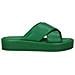 Hanoi Slippers Ciabatte Sintetico E Tessile Scarpe Donna Verde Eu 39, D31aek9050007000 - Foto miniatura 1