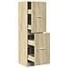 Armadietto Da Farmacia Rovere Sonoma 40x41x144,5 Cm Truciolato - Foto miniatura 2