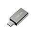 AU0042 adattatore per inversione del genere dei cavi USB 3.1 type-C USB 3.0 Argento - Foto miniatura 1