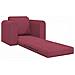 Divano Letto 2-in-1 Rosso Borgogna 98x71x83 cm Tessuto - Foto miniatura 4